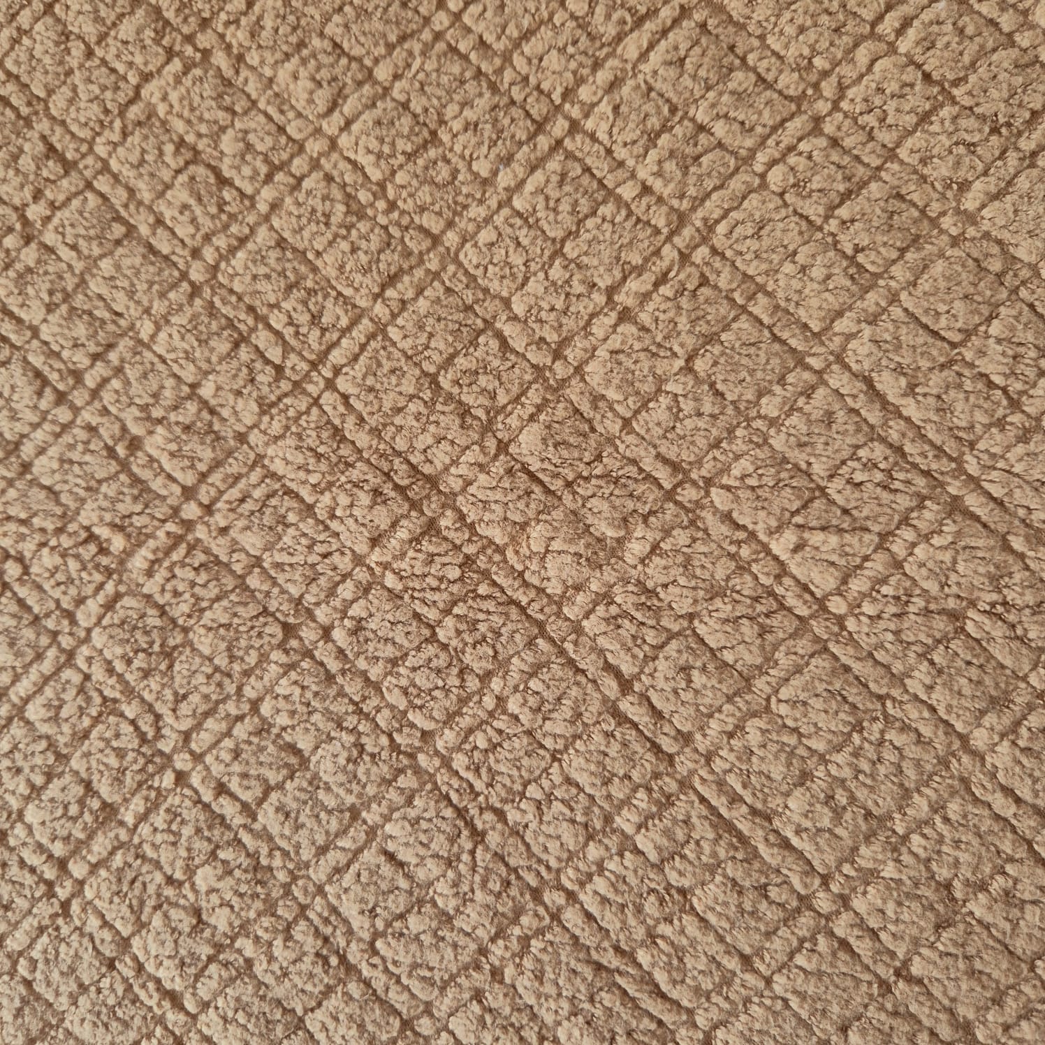 Tecido unifloc - melton textura - caramelo (50x80cm)