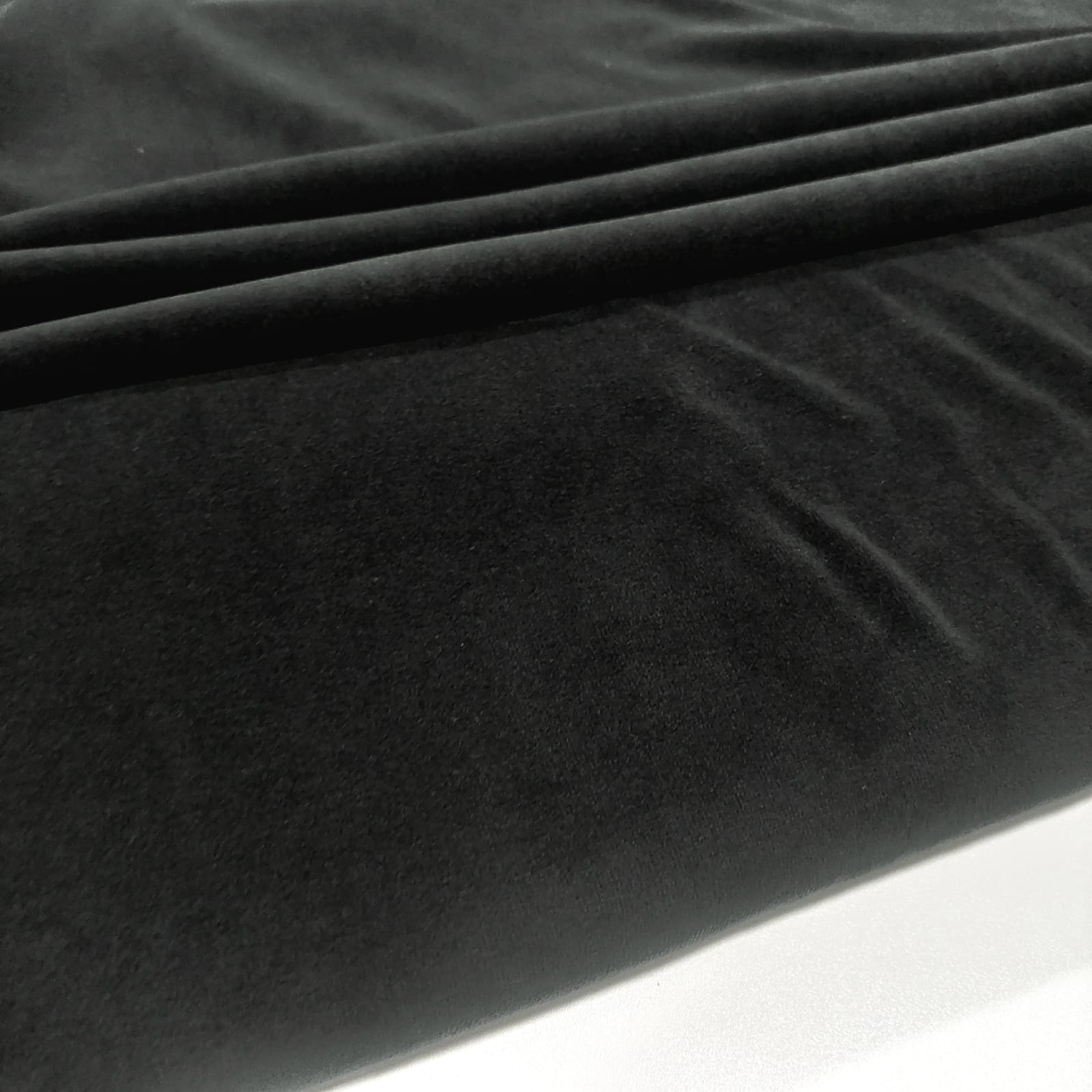 Plush liso- preto - (50 x 1,70 cm )     