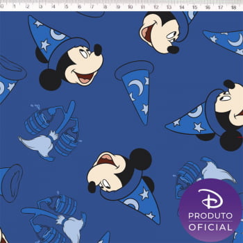 Tecido Tricoline Coleção Disney  - Fantasia Mickey  -  Fernando Maluhy   