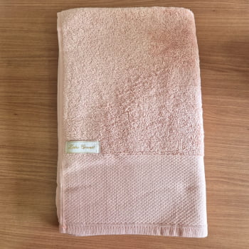 Toalha de banho - rose - 100% algodão  - 530 gr m² -  IC TExtil (70cm x1 ,40 cm) 