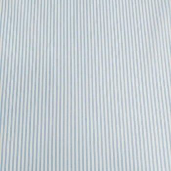 Tecido tricoline - Col. New Premium - listrado fino azul bebe -  Fernando Maluhy (0,50x1,50 cm)    