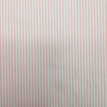Tecido tricoline - Col. New Premium - listrado fino rosa -  Fernando Maluhy (0,50x1,50 cm)   