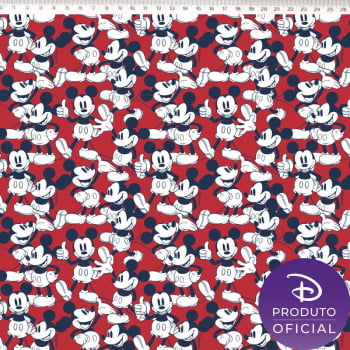 Tecido tricoline - Colecao Disney - Mickey vintage  - Fernando Maluhy     