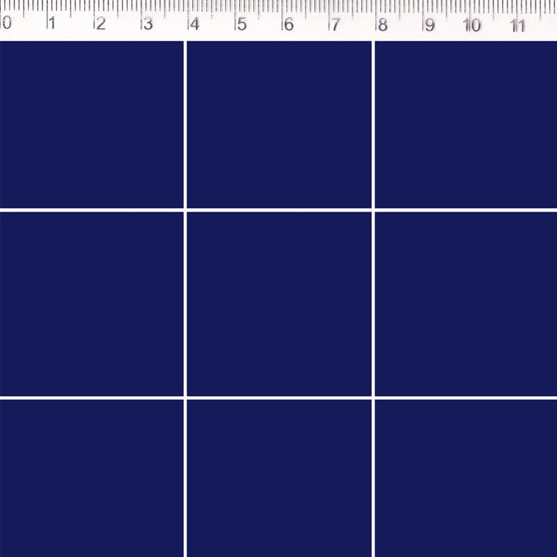 Tecido tricoline - Col. Grid - xadrez branco fd. marinho - Fernando Maluhy (50x1.50cm)         