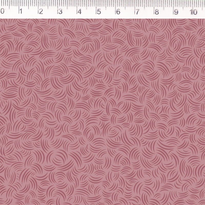 Tecido tricoline - Coleção Textura curvas- fundo rose - Fernando Maluhy                 