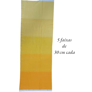 Tecido Tricoline digital - textura amarelo degradê - Col. Basics for All - Fernando Maluhy  (50x1,50 cm)                          