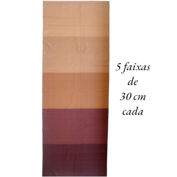Tecido Tricoline digital - textura marrom degradê - Col. Basics for All - Fernando Maluhy  (50x1,50 cm)                             