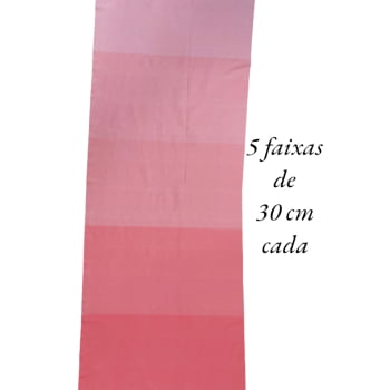 Tecido Tricoline digital - textura rosa chiclete degradê - Col. Basics for All - Fernando Maluhy  (50x1,50 cm)                             