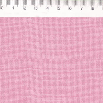 Tecido Tricoline - Textura Rosa - Col. Linum - Fernando Maluhy  (50x1,50 cm)               