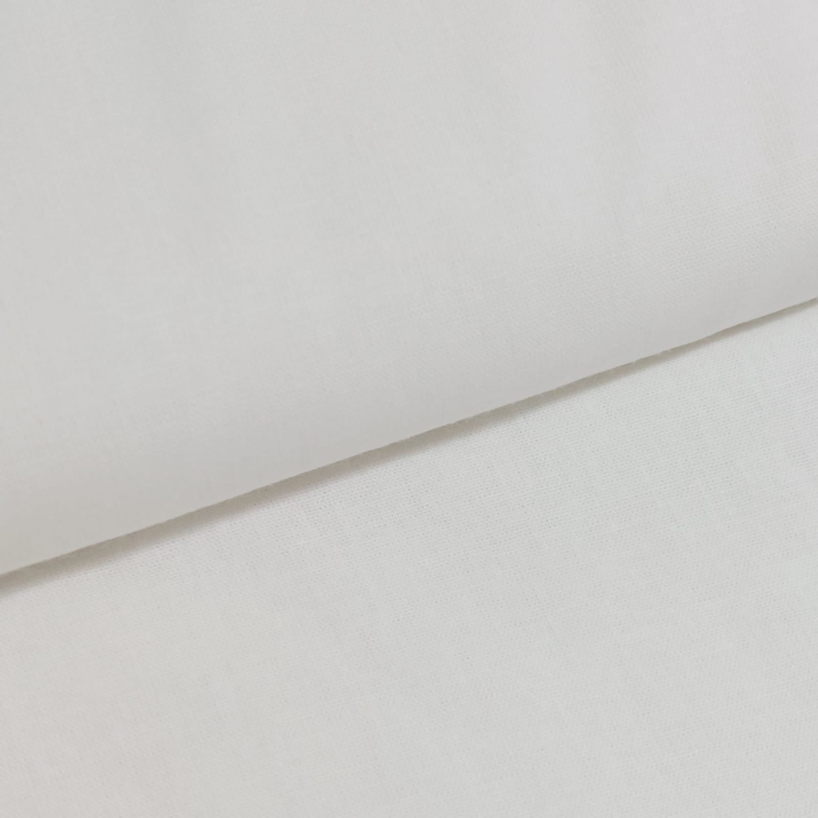 Tecido Tricoline  - liso branco - Fernando Maluhy (50x1.50cm)  