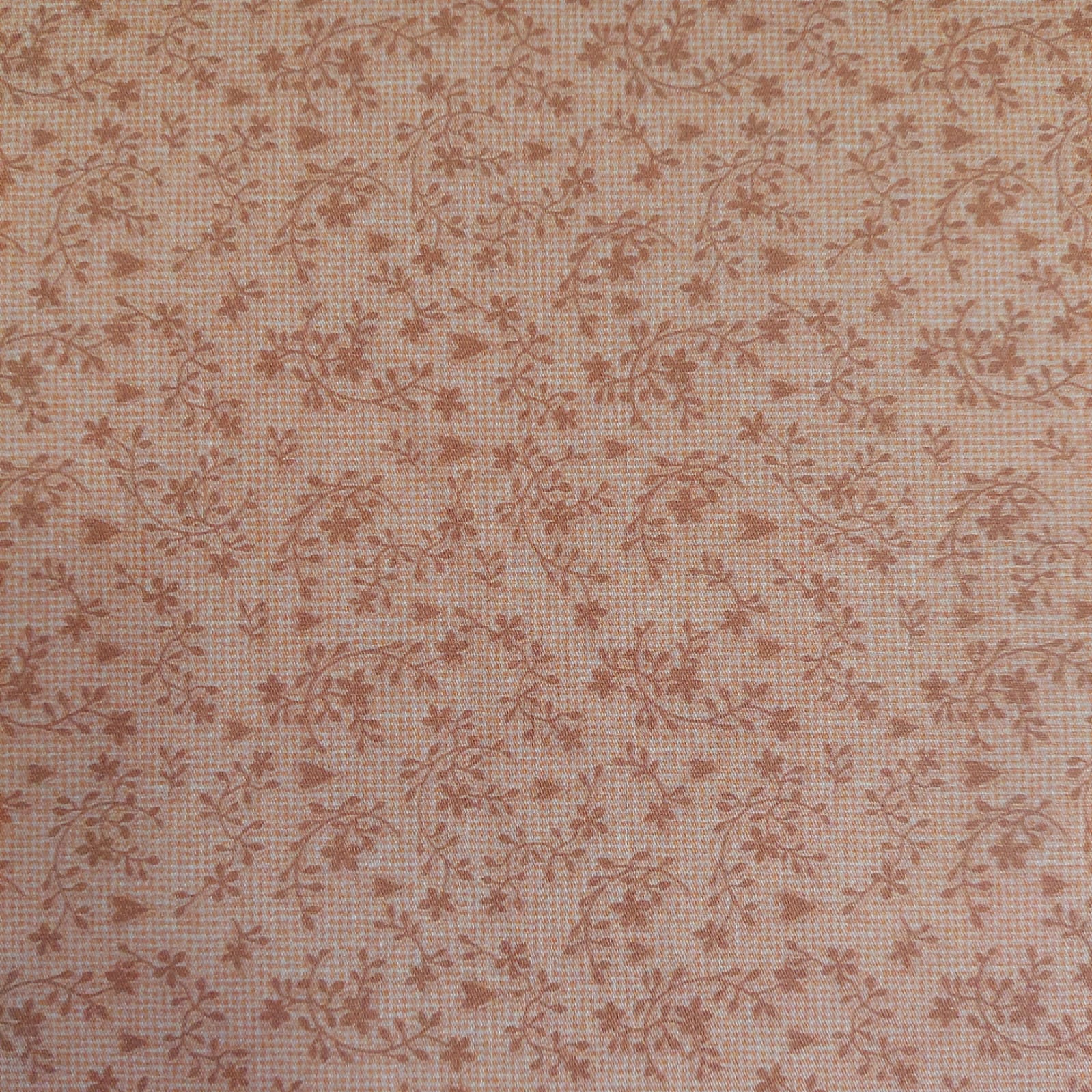 Tecido Tricoline digital - Col. Amo Aplique - arabesco rose - Fuxicos e Fricotes  (50x1,50cm)                