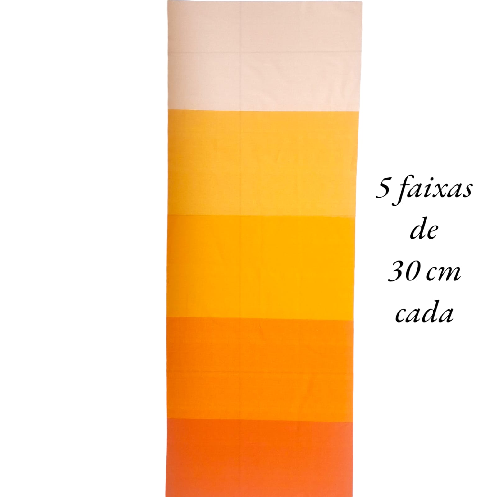 Tecido Tricoline digital - textura laranja degradê - Col. Basics for All - Fernando Maluhy  (50x1,50 cm)                              