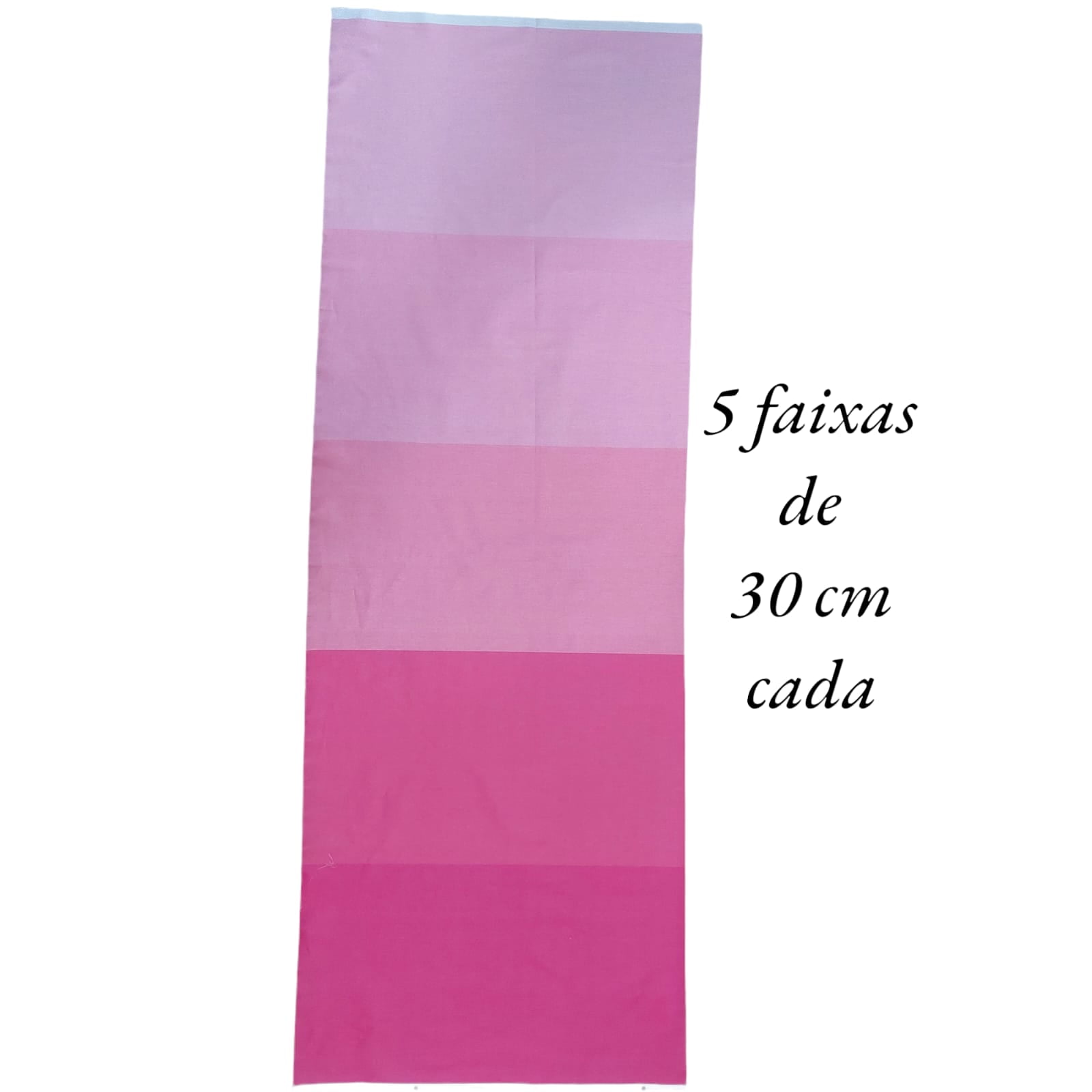 Tecido Tricoline digital - textura rosa pink degradê - Col. Basics for All - Fernando Maluhy  (50x1,50 cm)                            